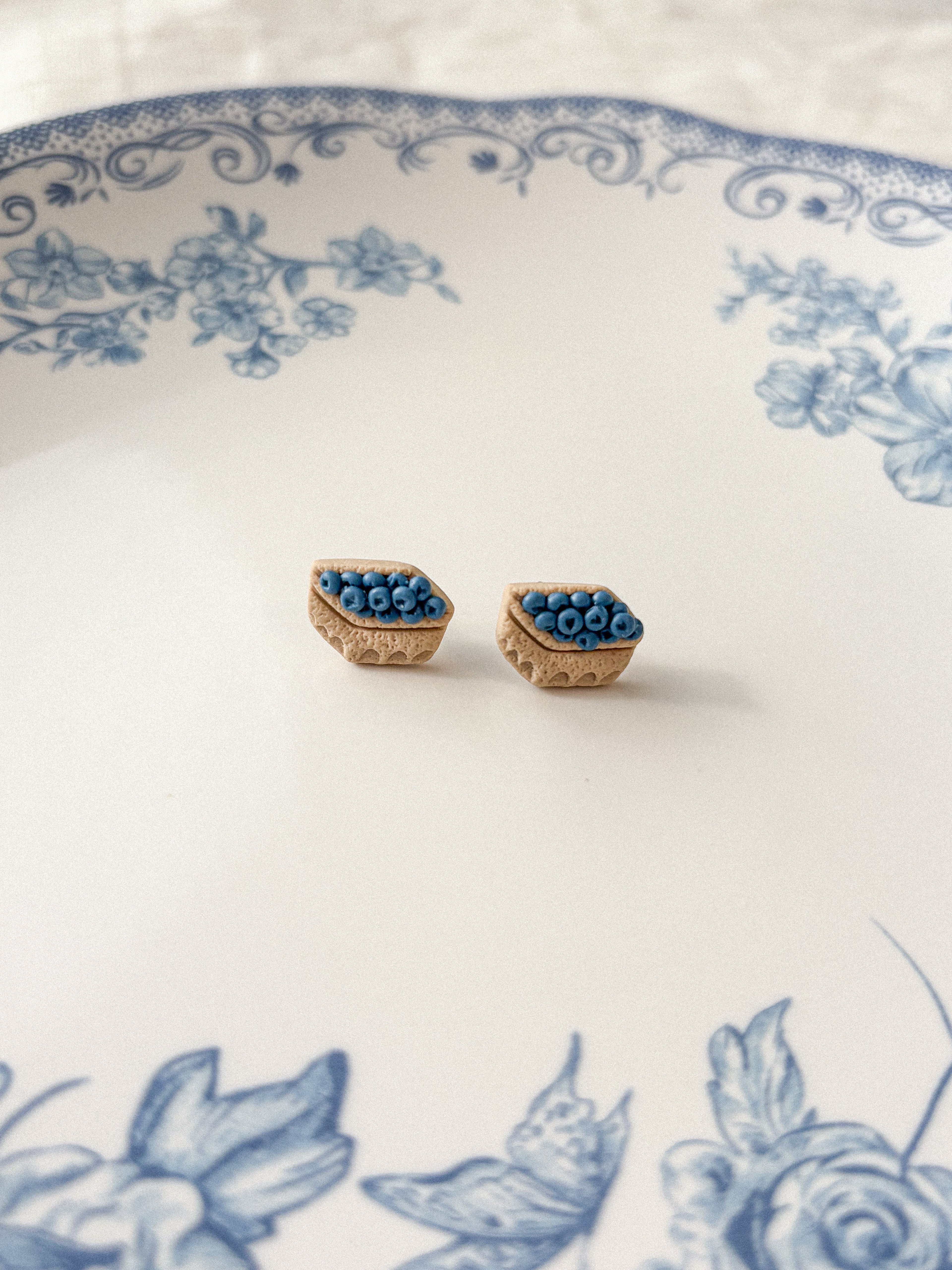 Fruit Container Stud Earrings