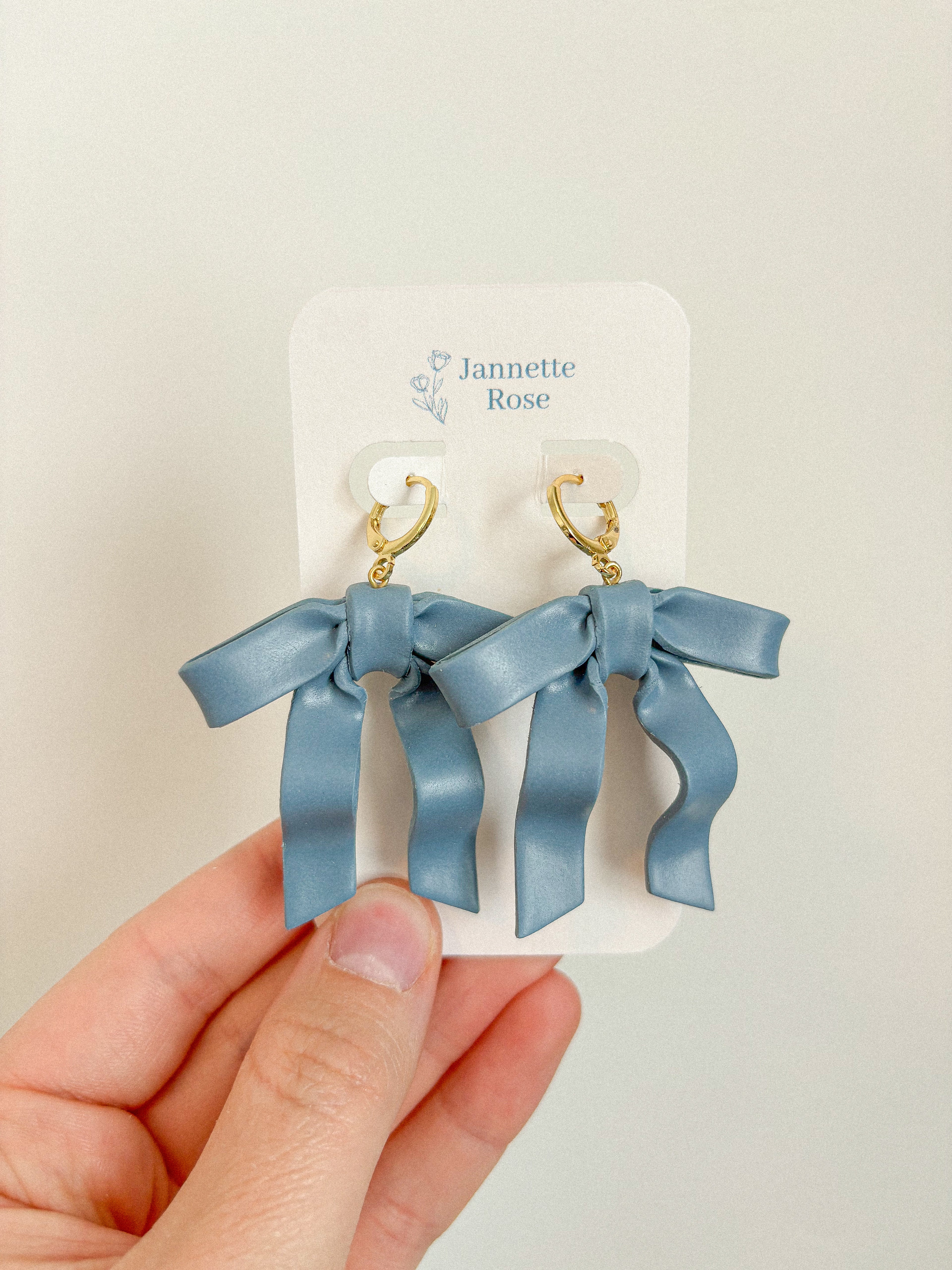 Ribbon Bow Earrings