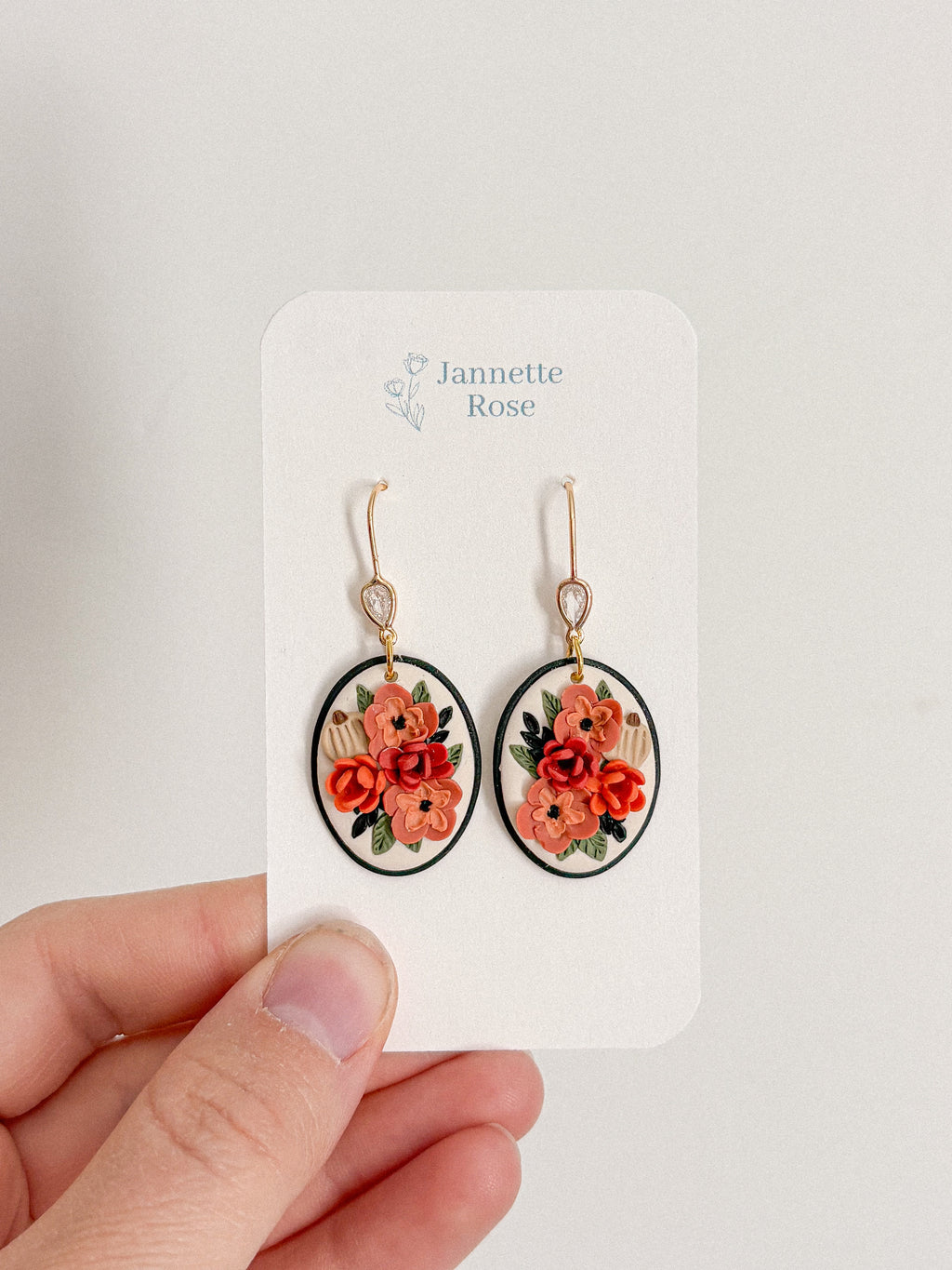 Moody Floral Earrings