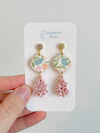 Spring Iris Earrings