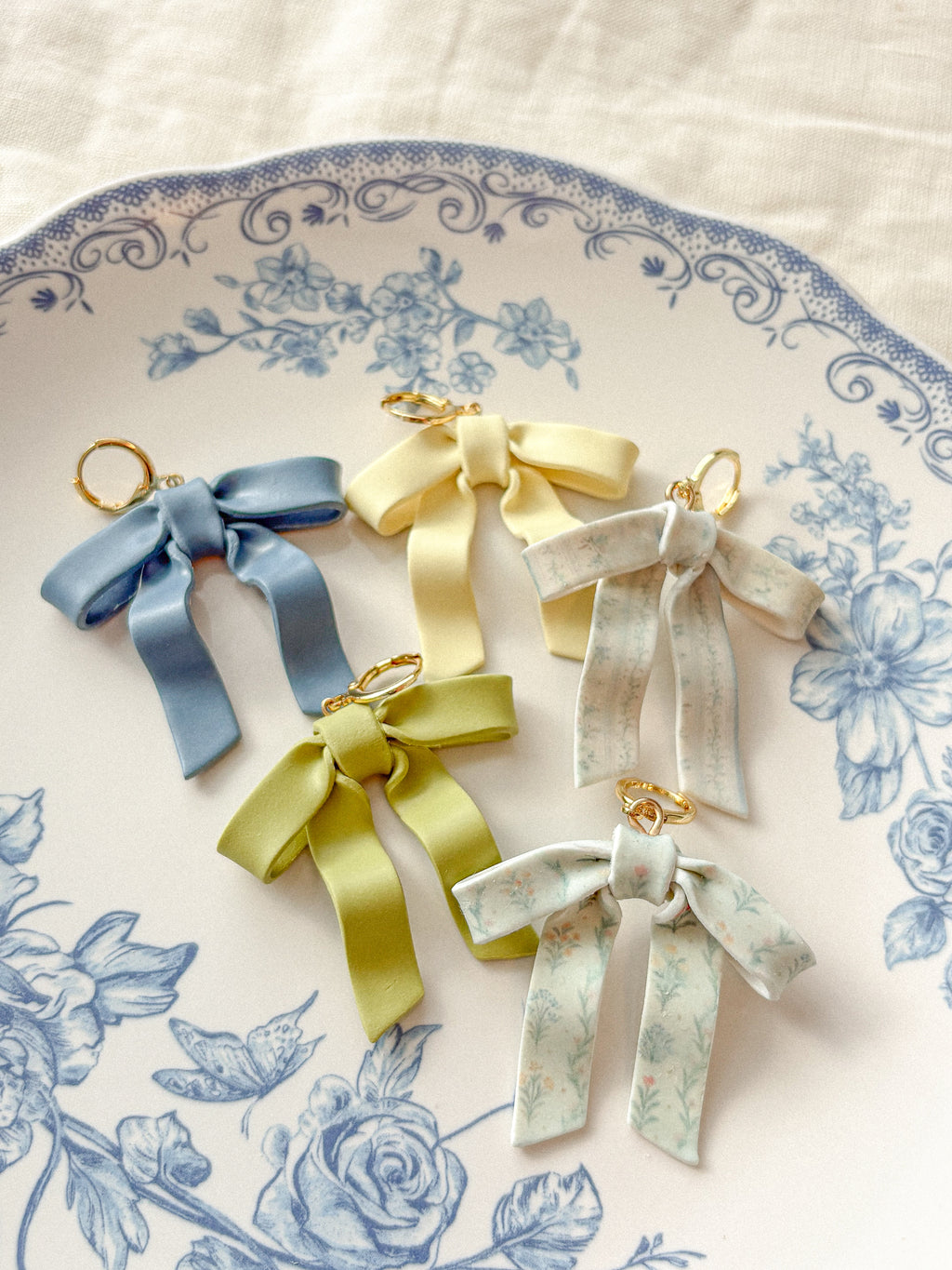 Ribbon Bow Earrings