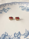 Fruit Container Stud Earrings