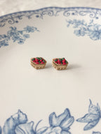 Fruit Container Stud Earrings