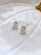 Hoop Ghost Earrings