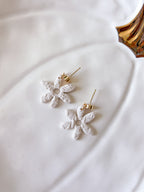 Funky Fall Flower Earrings