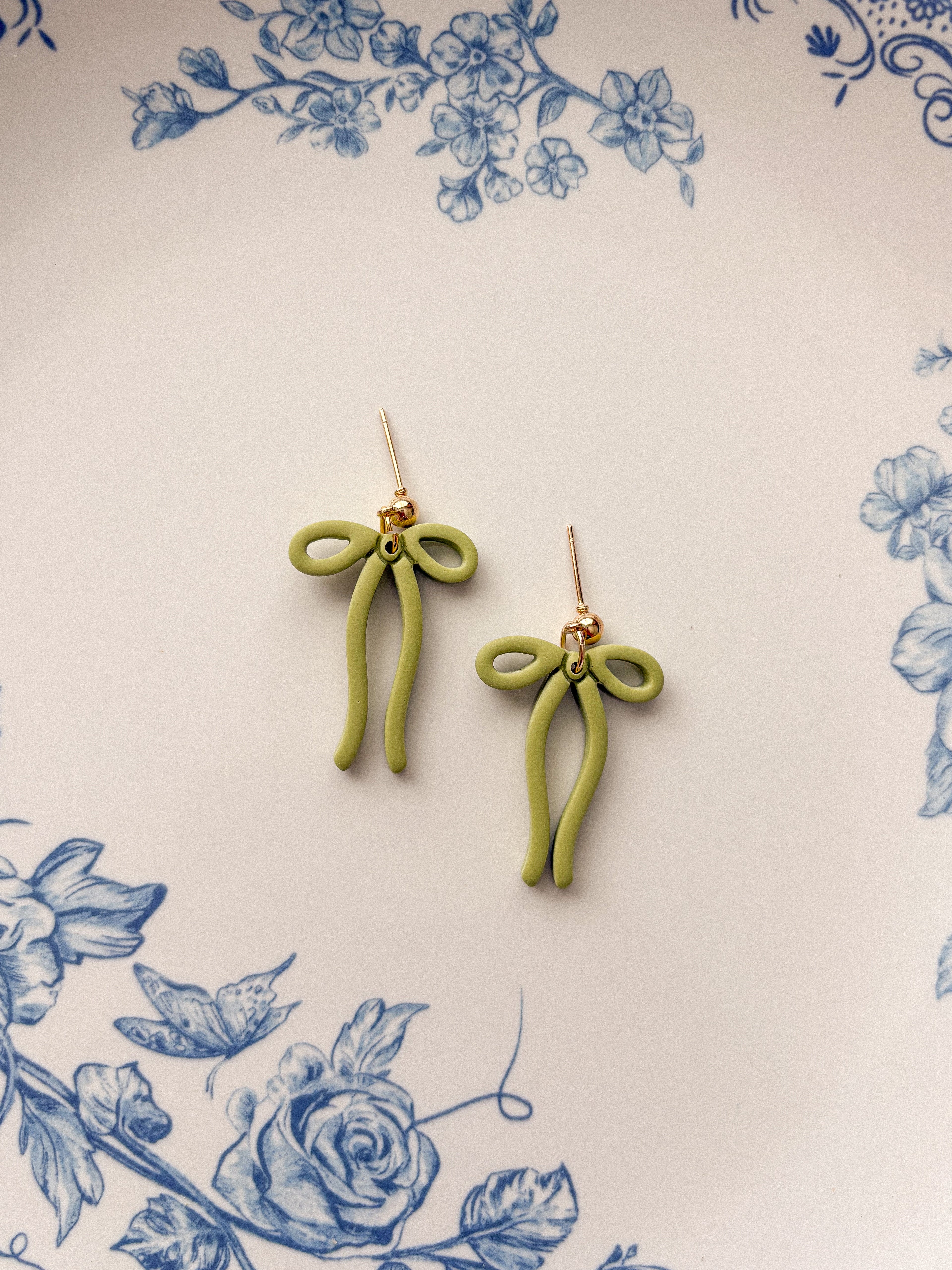 Dainty Bow Earrings
