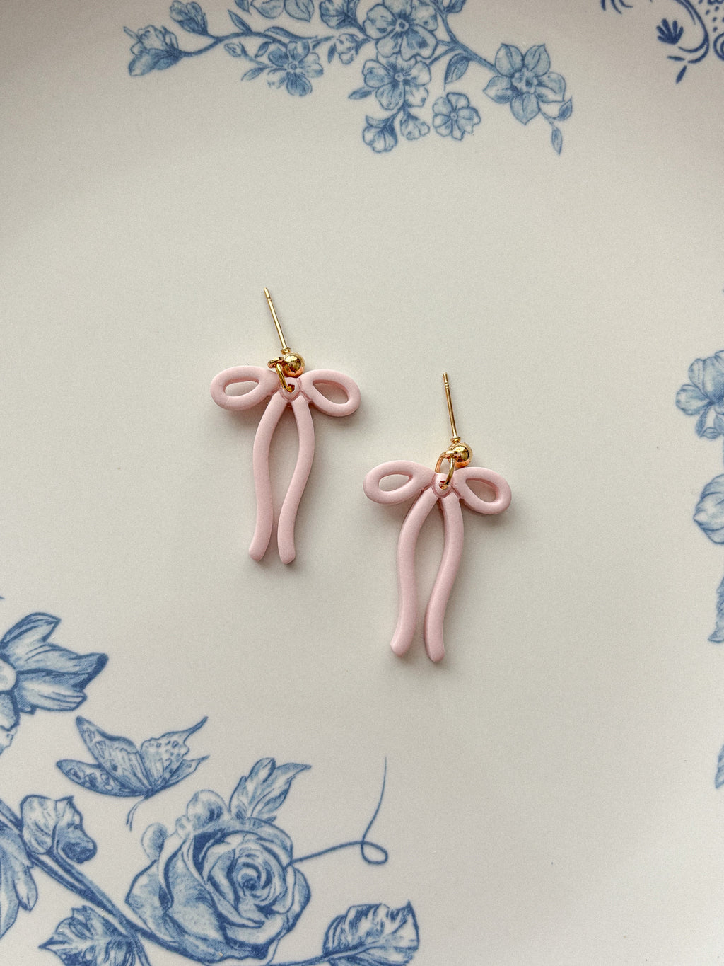 Dainty Bow Earrings