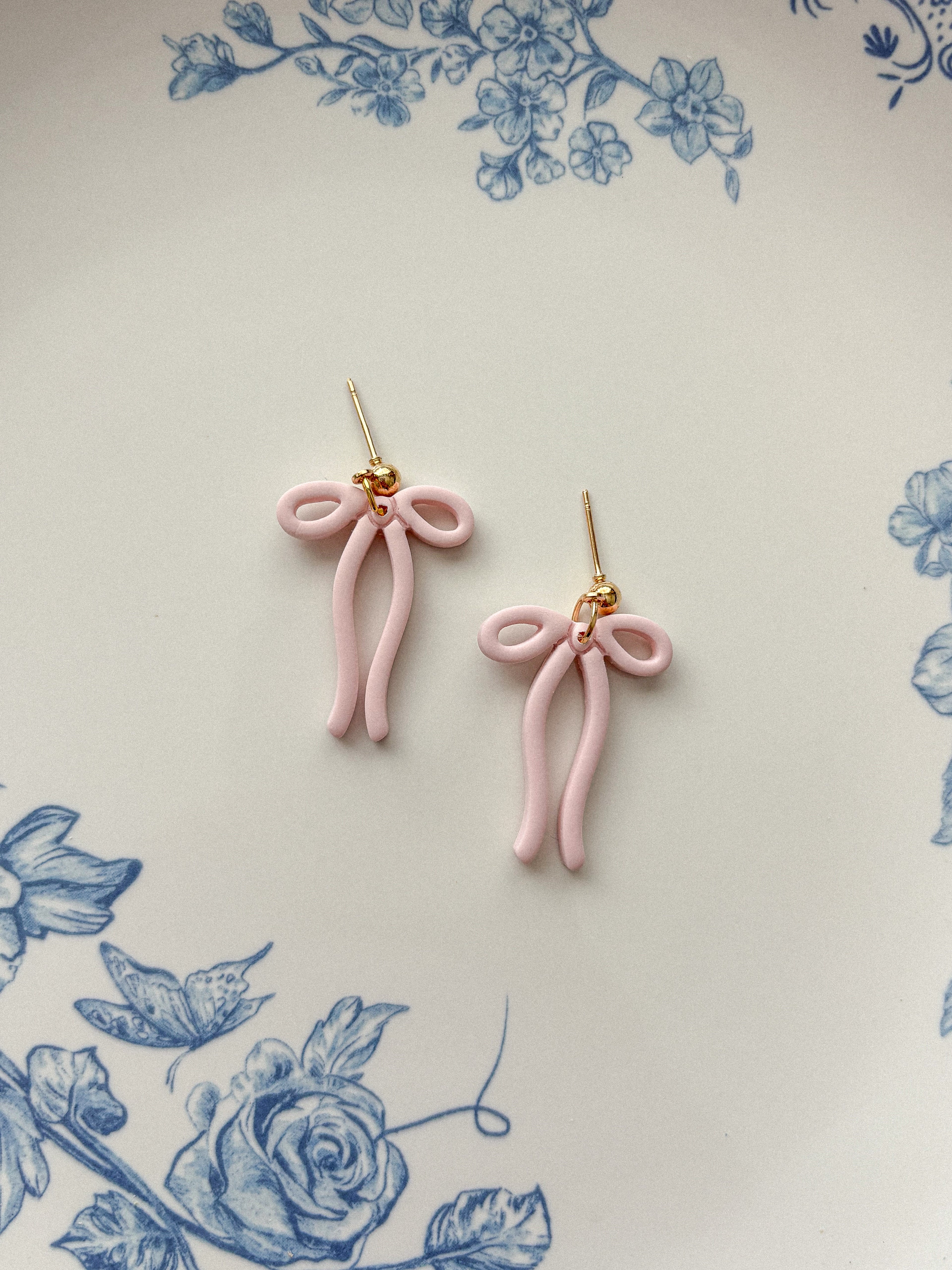 Dainty Bow Earrings