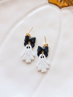 Bow Ghost Earrings