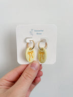 Bow Pendant Earrings