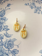 Bow Pendant Earrings
