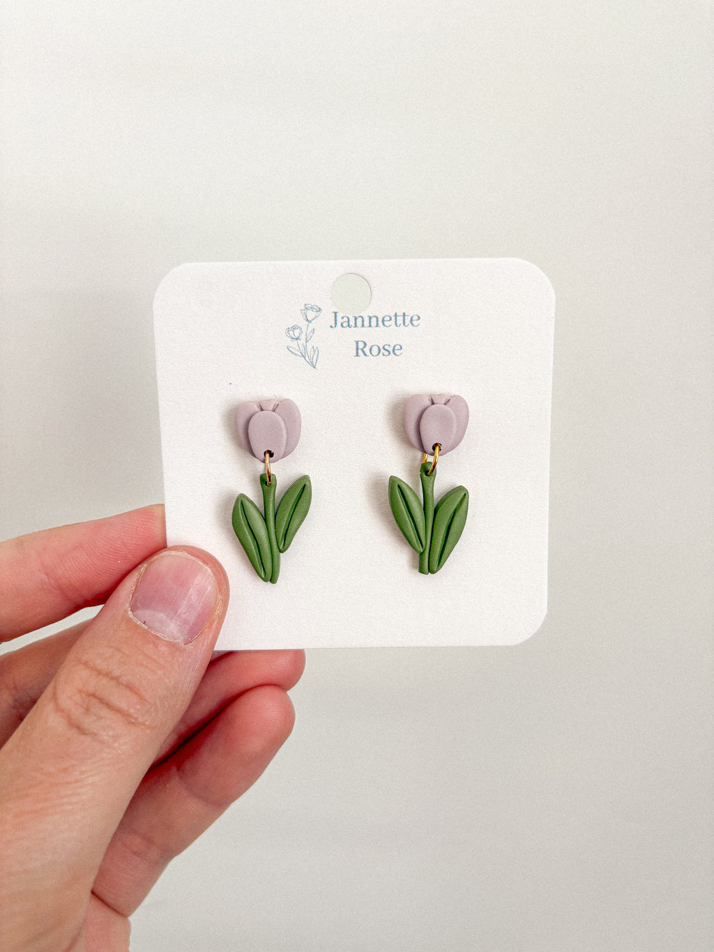 Tulip Post Earrings