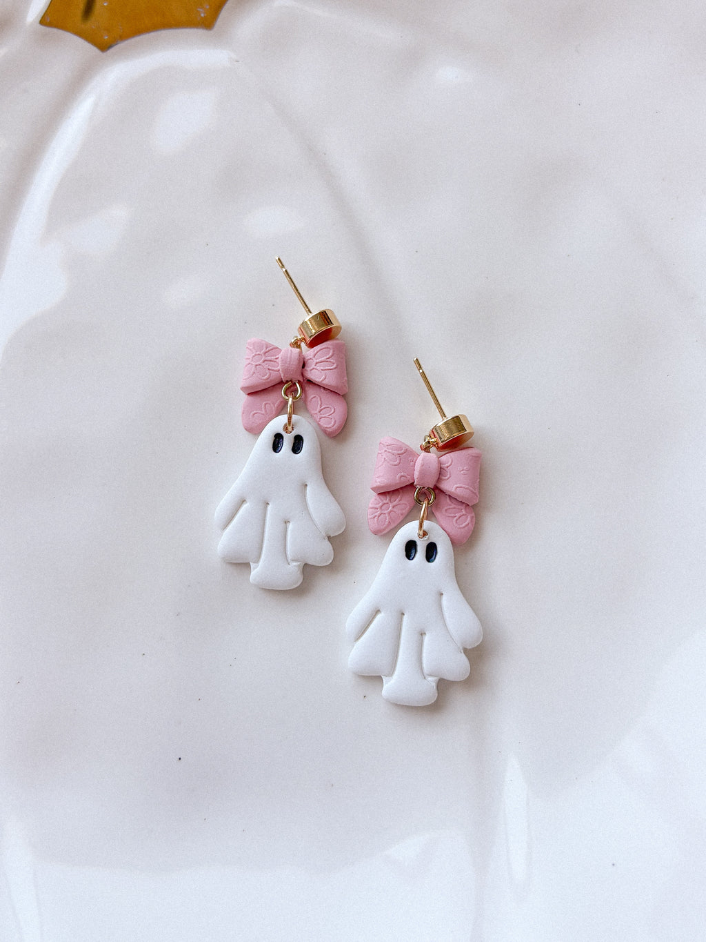 Bow Ghost Earrings