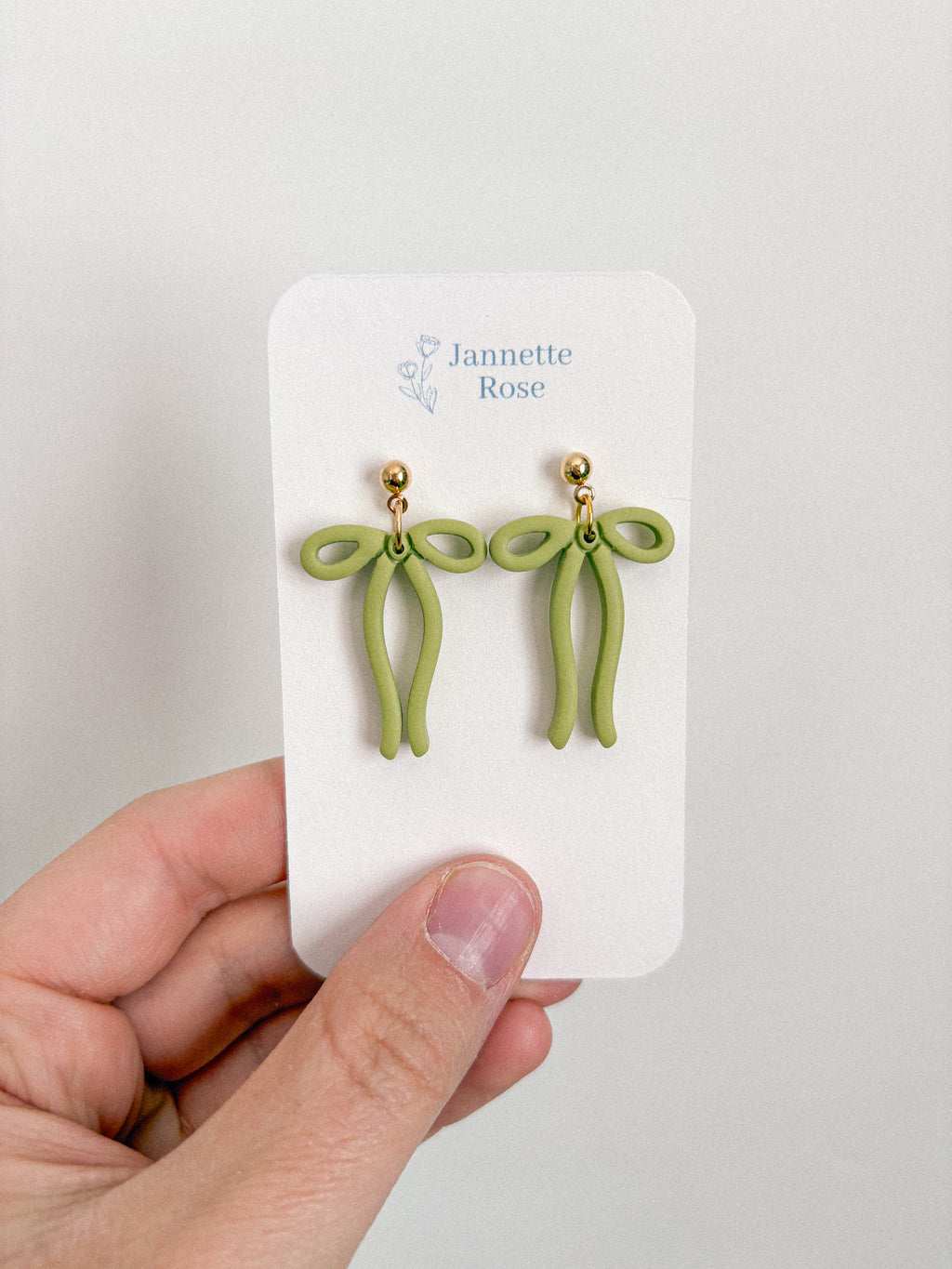 Dainty Bow Earrings