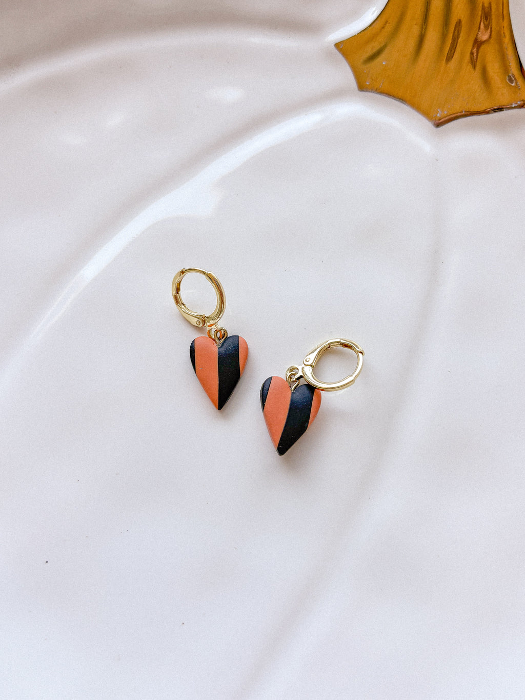 Heart Charm Earrings
