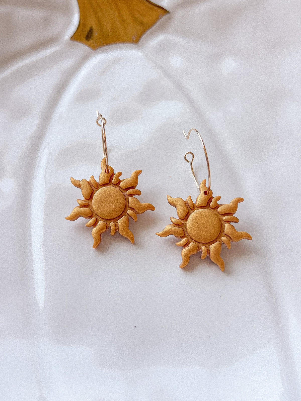 Golden Sun Earrings