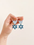 Tulips + Daisies Dangle Earrings