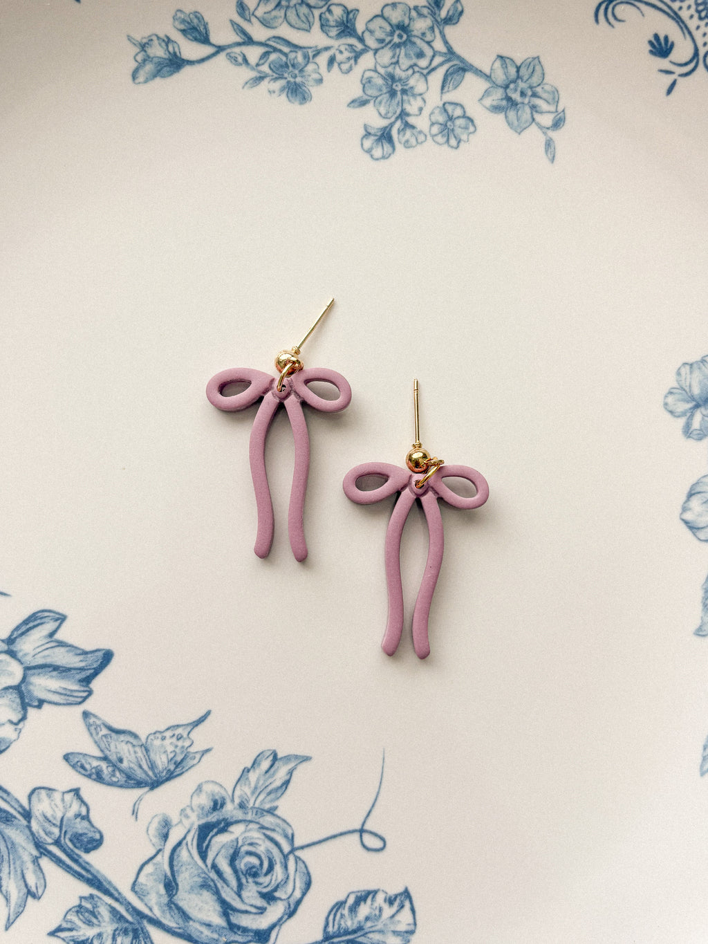 Dainty Bow Earrings