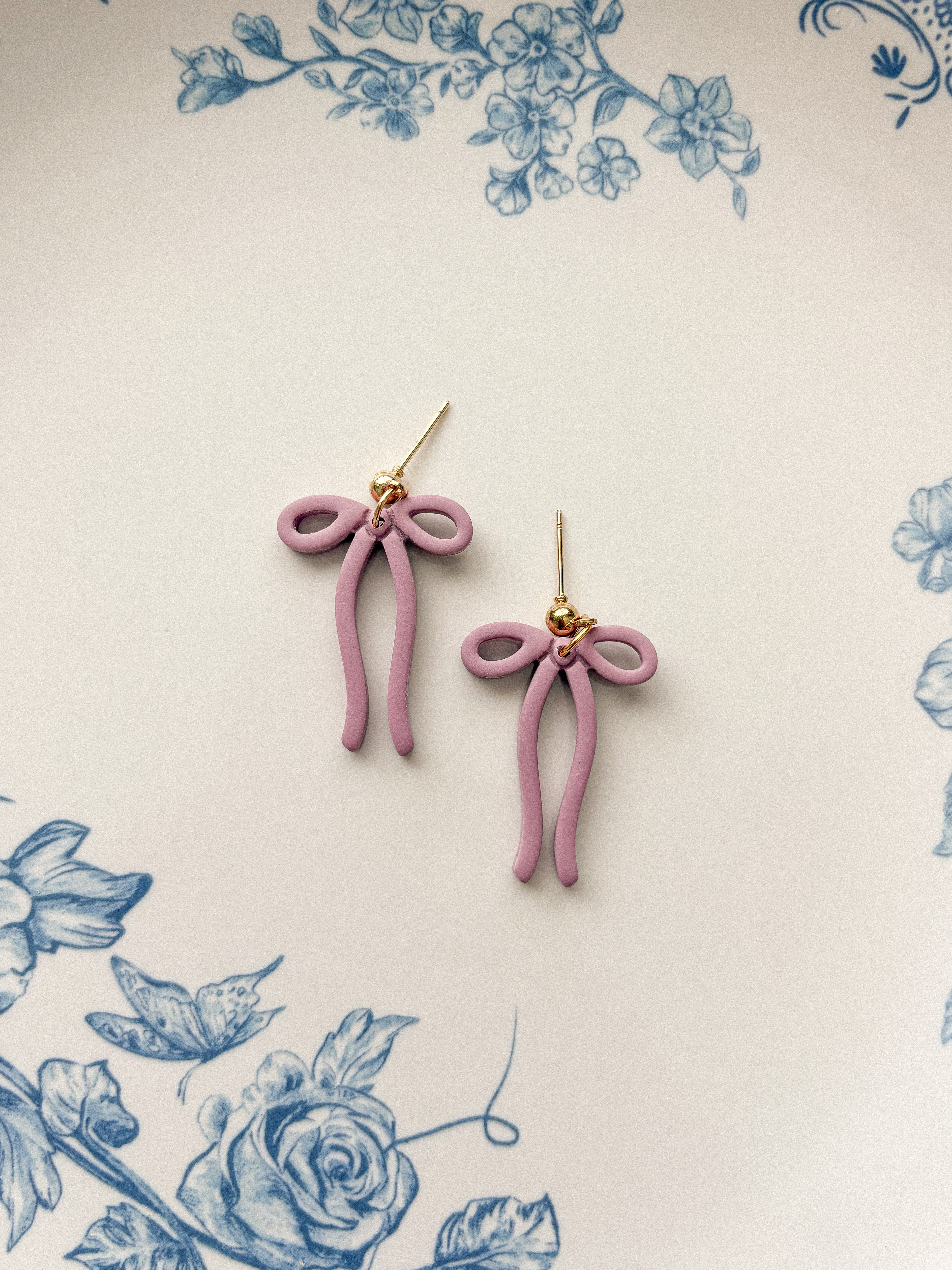 Dainty Bow Earrings