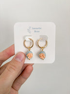 Flower Garden Charm Earrings