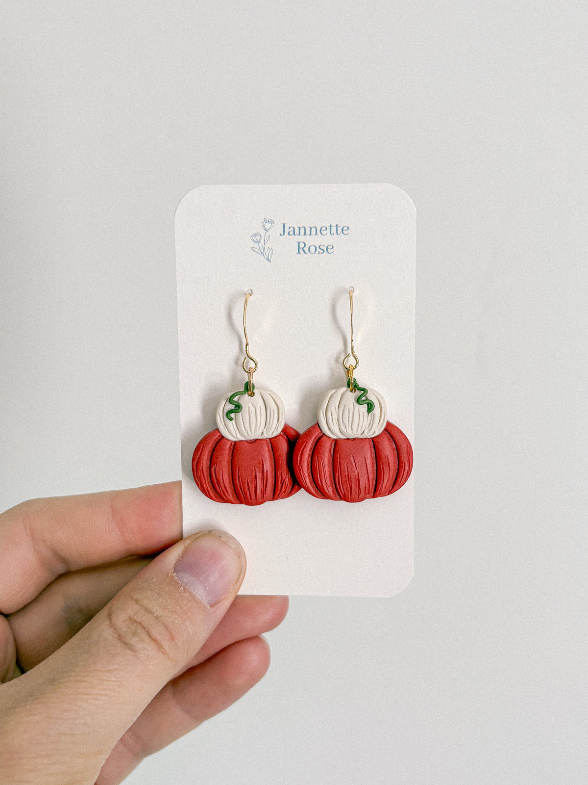 Stacked Pumpkin Earrings
