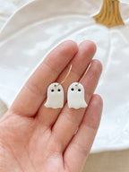 Hoop Ghost Earrings