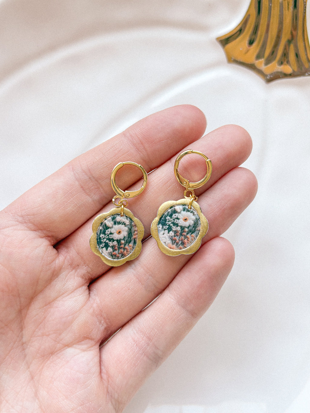 Dark Wildflower Earrings