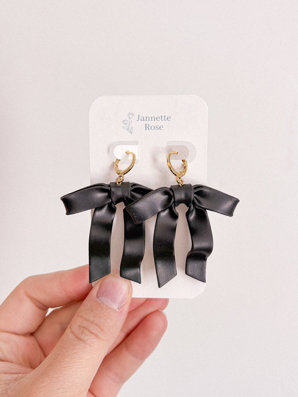 Fall Ribbon Bow Earrings