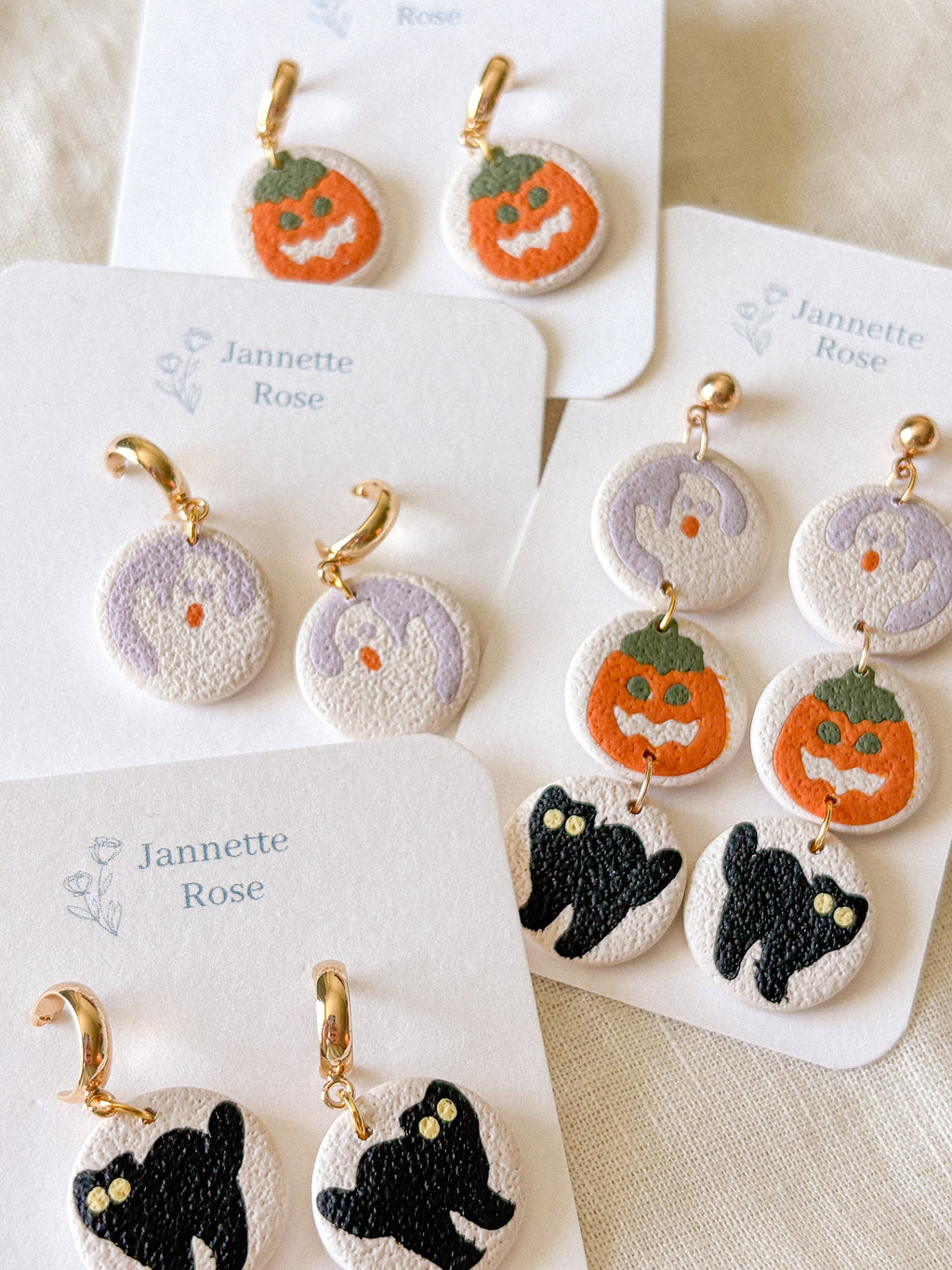 Halloween Cookie Earrings