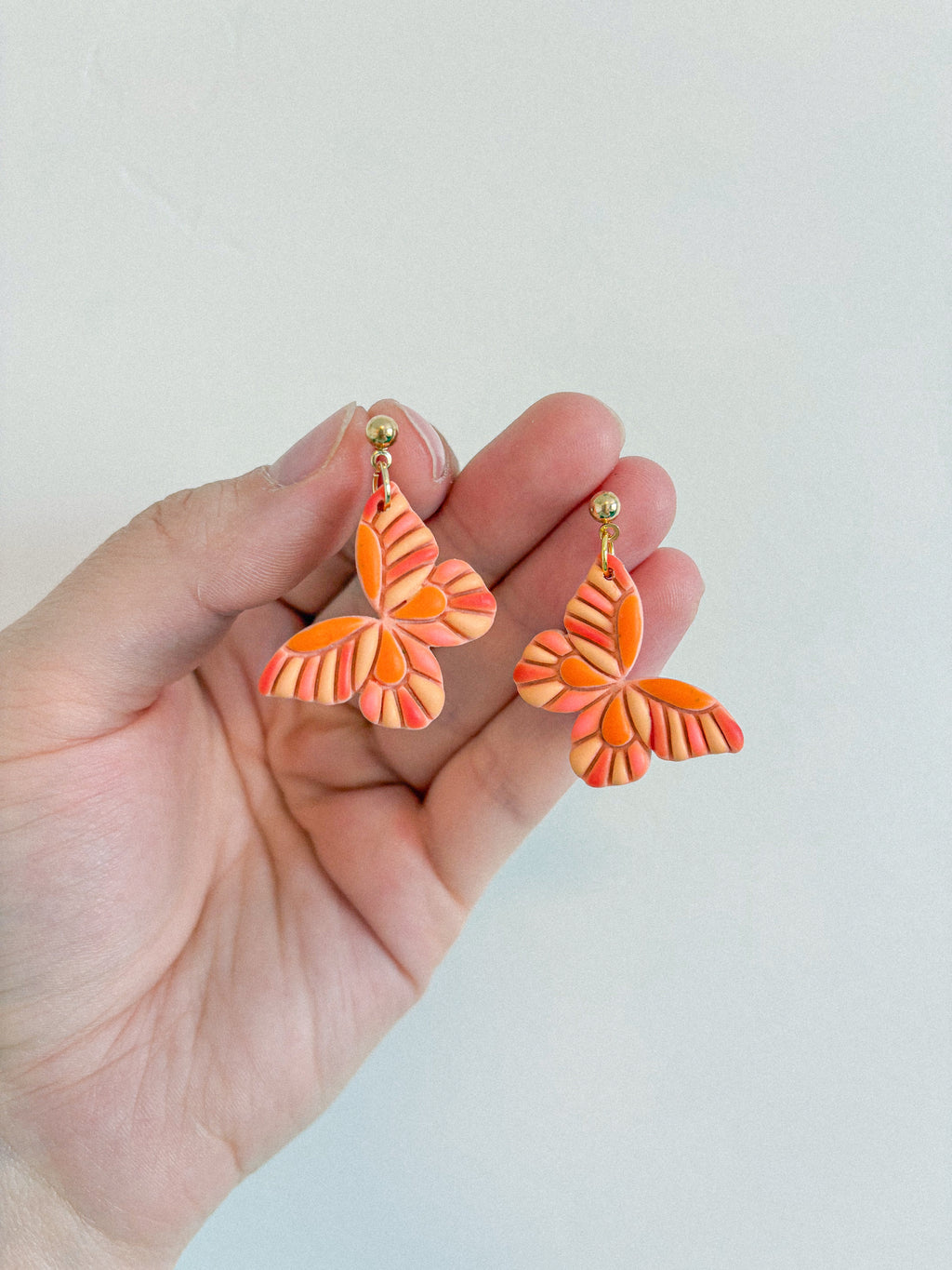 Colorful Butterfly Earrings