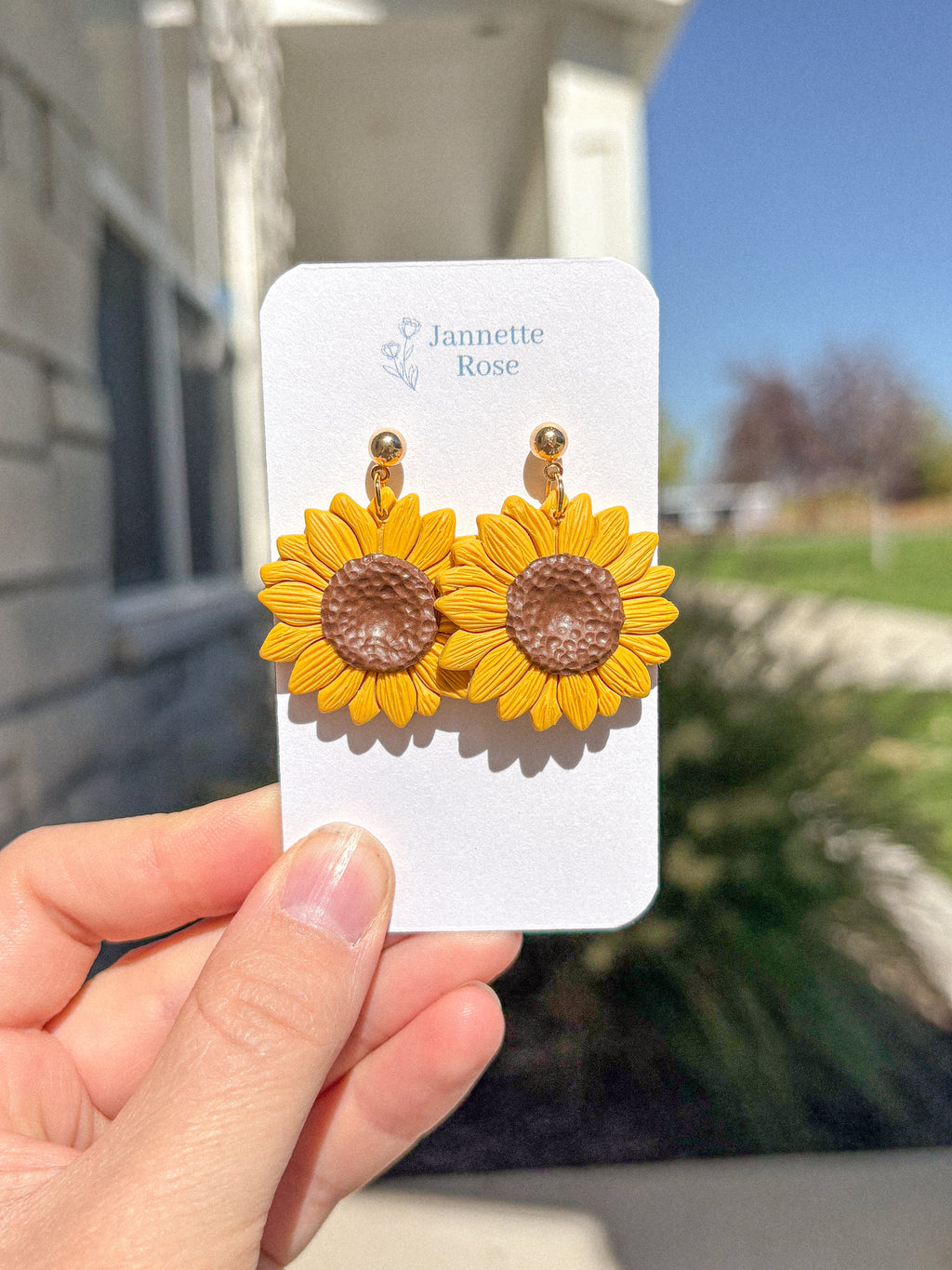 Sunflower Earrings