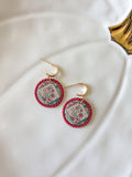 Fall Patchwork Earrings