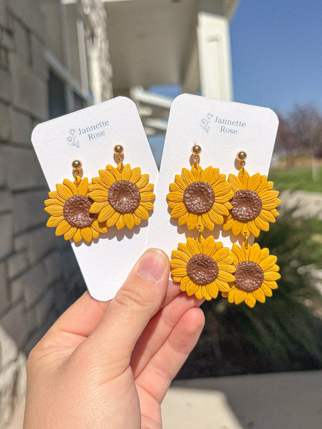 Sunflower Earrings