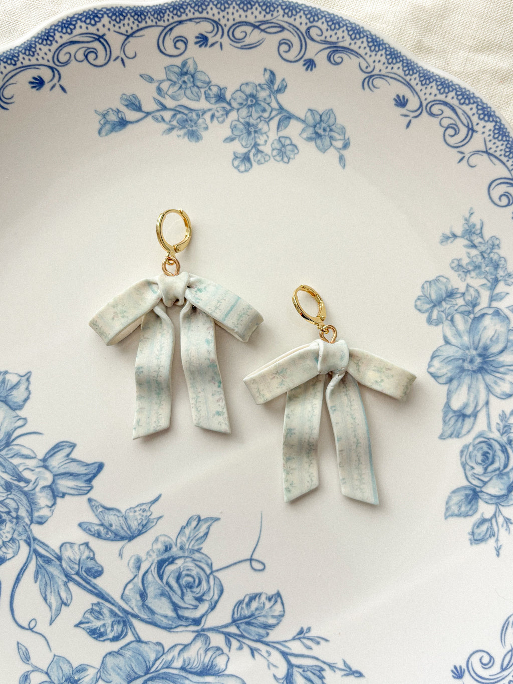 Ribbon Bow Earrings
