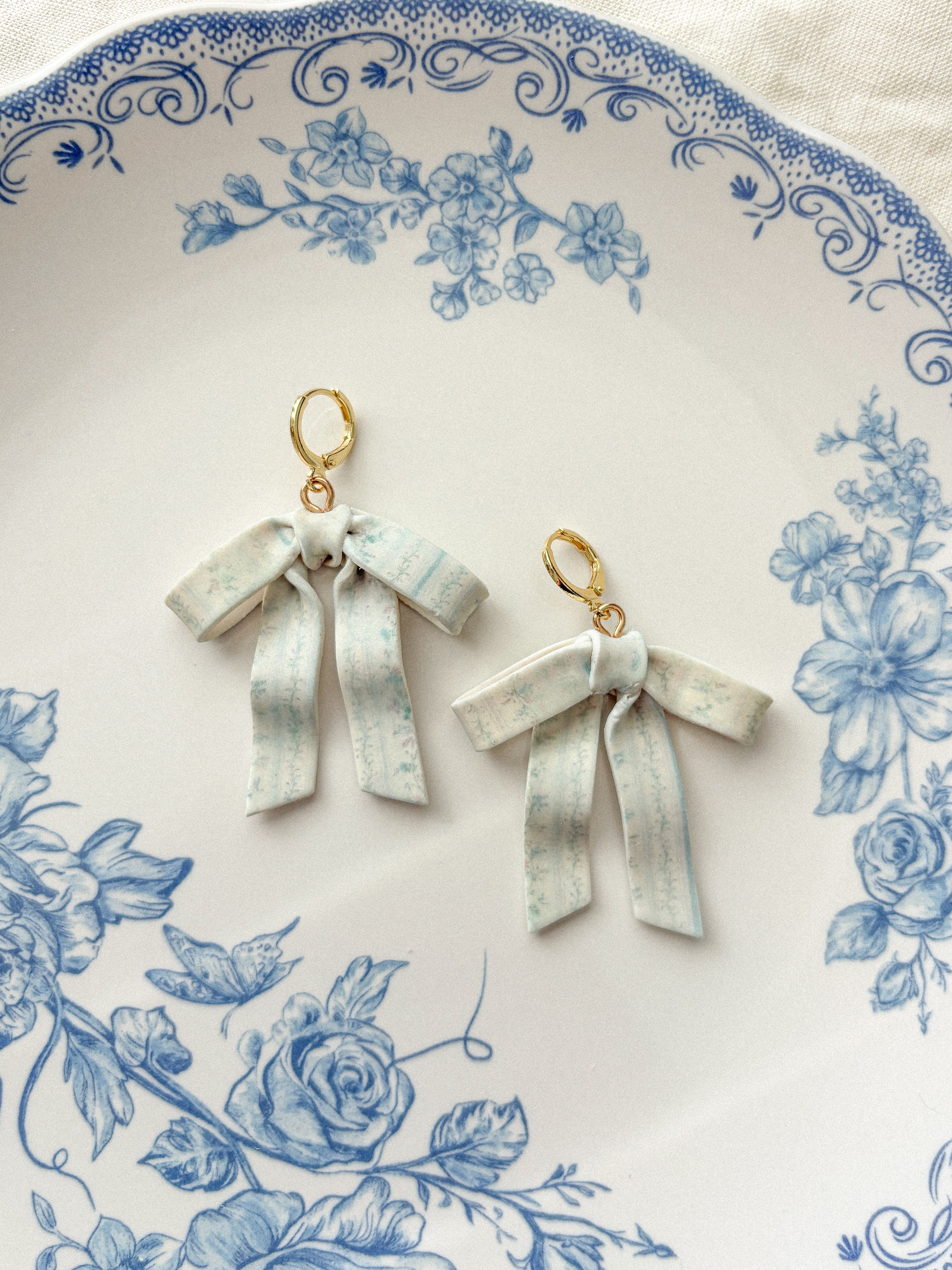 Ribbon Bow Earrings