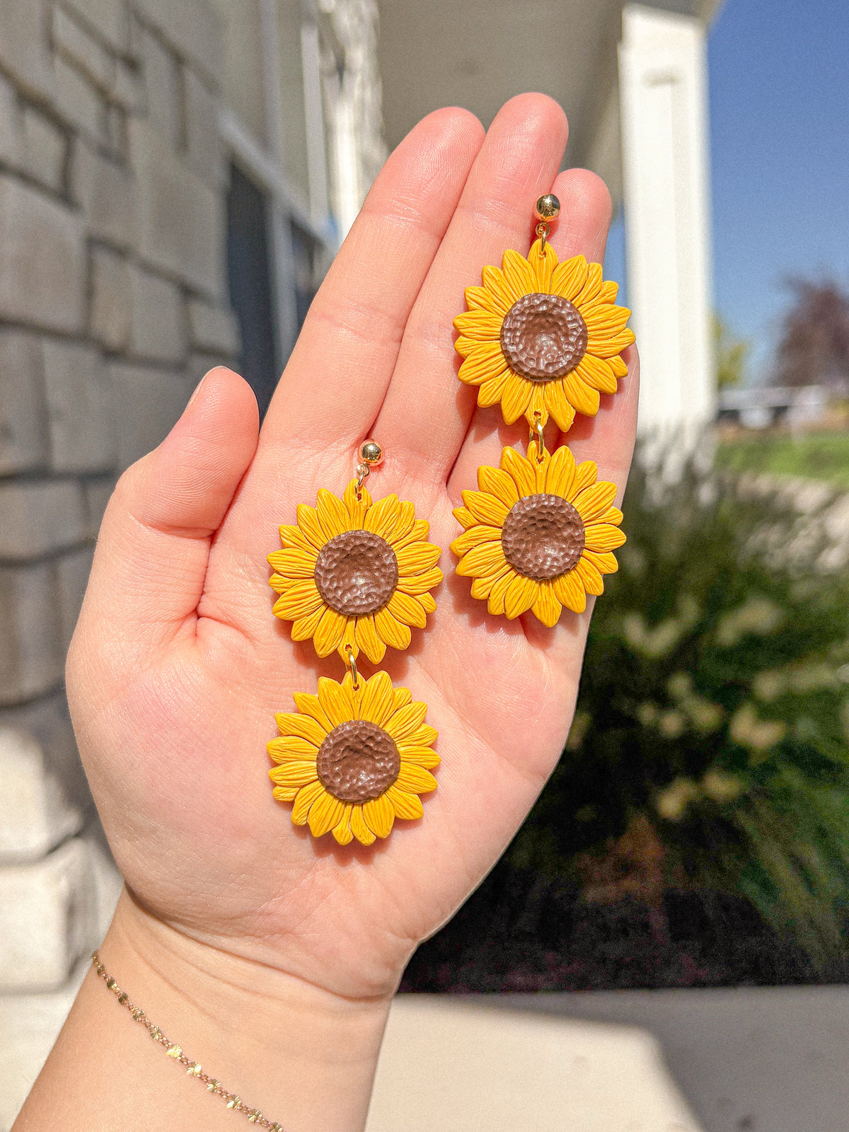 Sunflower Earrings
