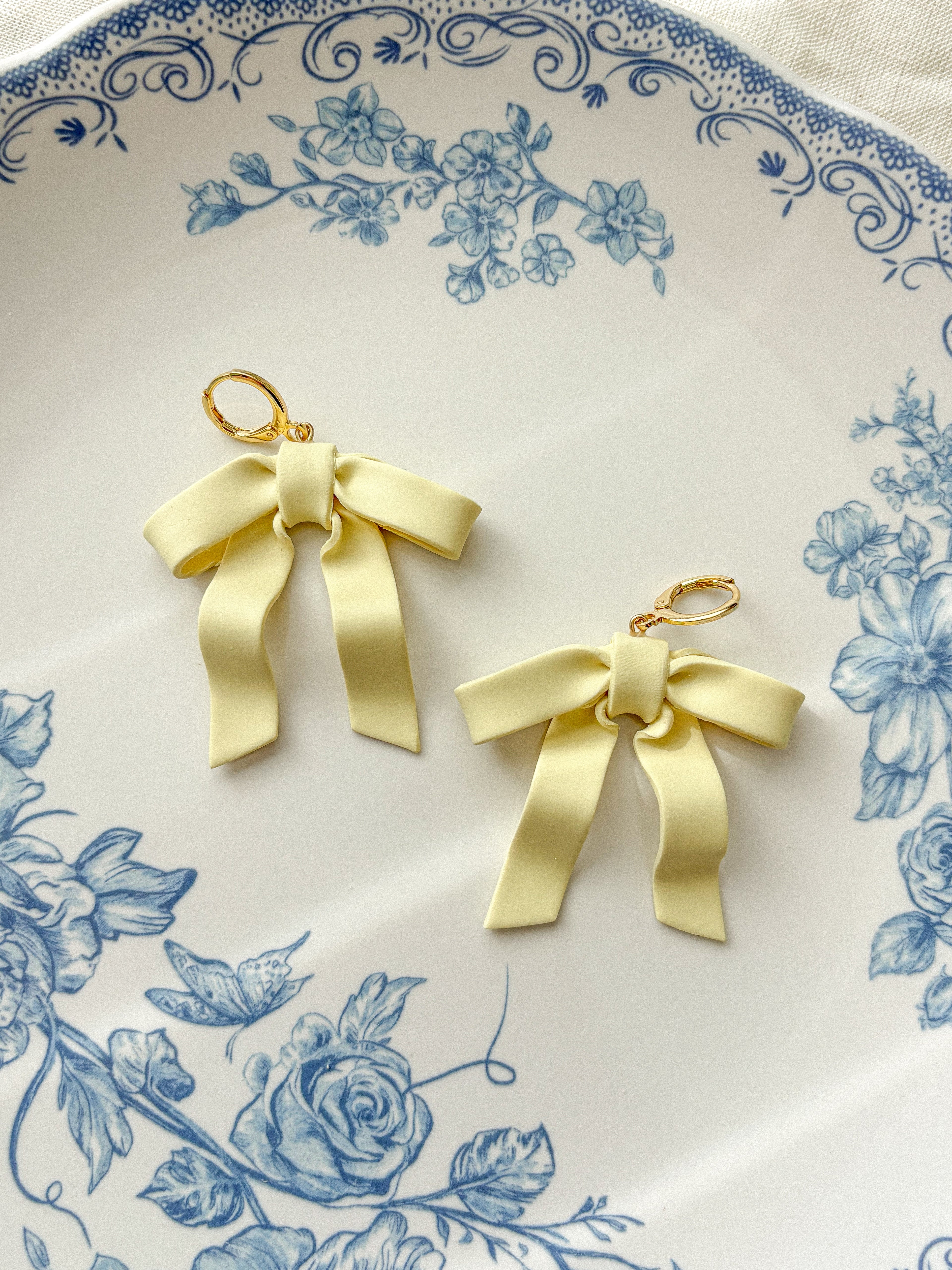 Ribbon Bow Earrings