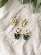 Bow Huggie Earrings