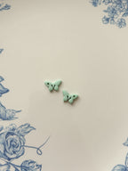 Mini Butterfly Hoop Earrings