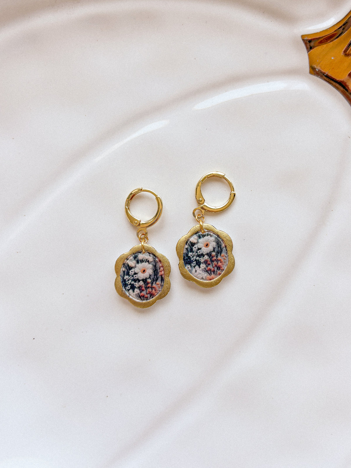 Dark Wildflower Earrings