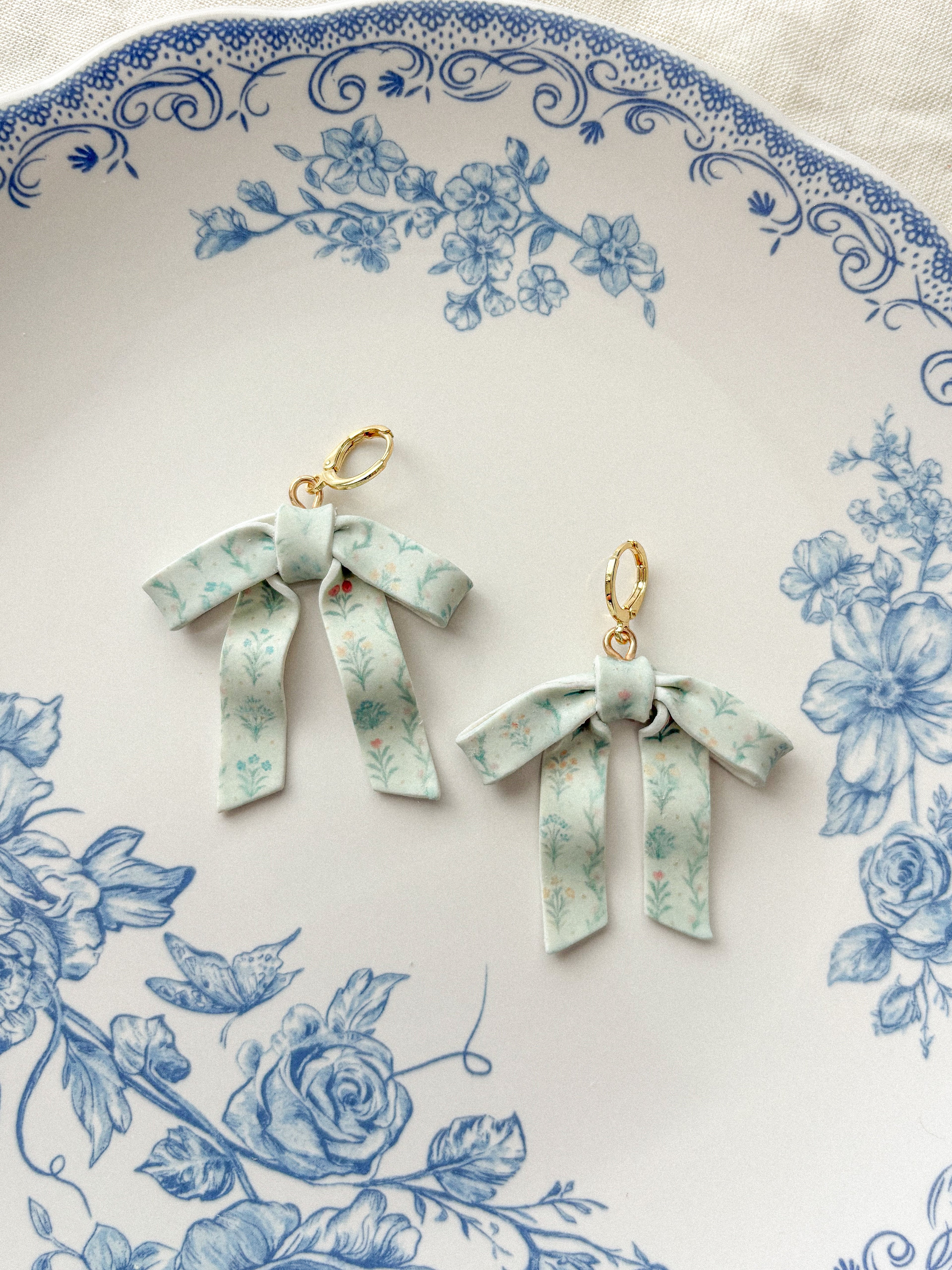 Ribbon Bow Earrings