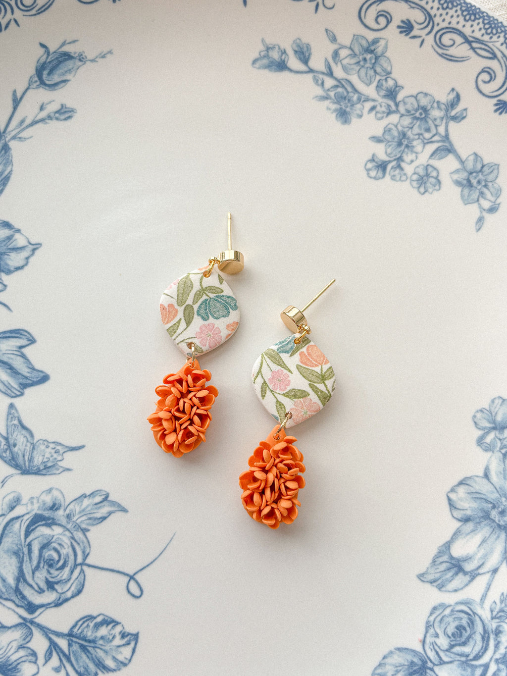 Spring Iris Earrings