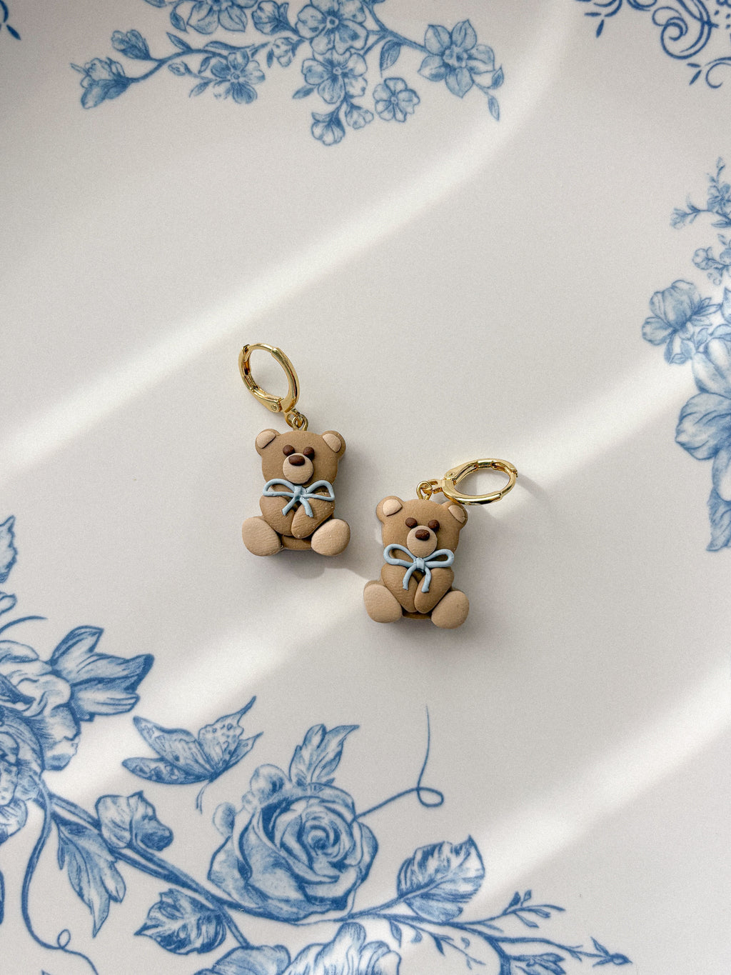 Bear Charm Earrings