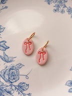 Bow Pendant Earrings