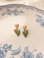 Tulip Post Earrings