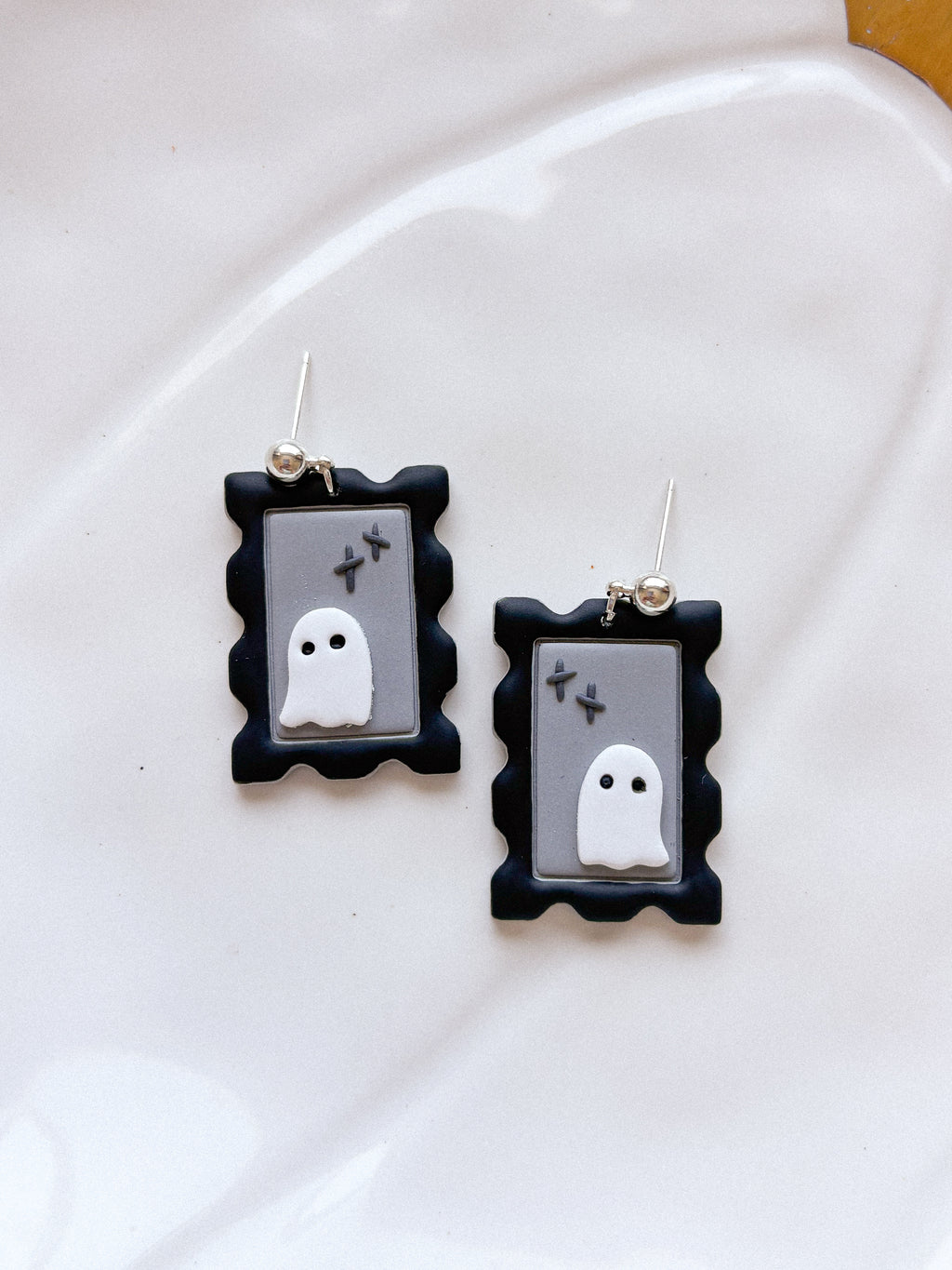 Fall Postage Stamp Earrings