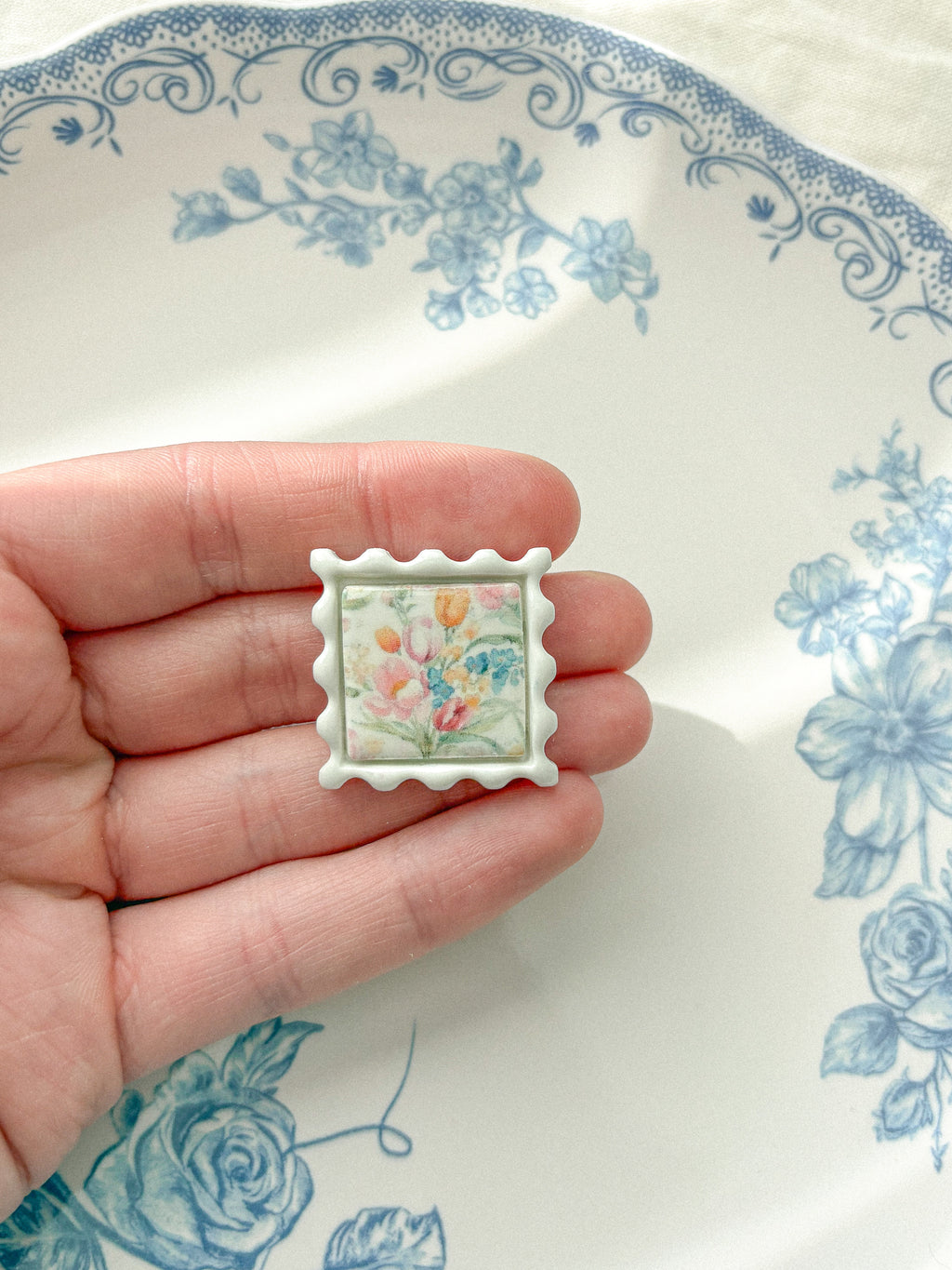 Wildflower Stamp Magnet