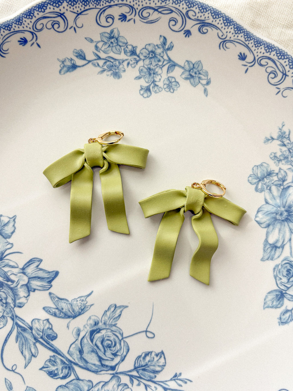 Ribbon Bow Earrings