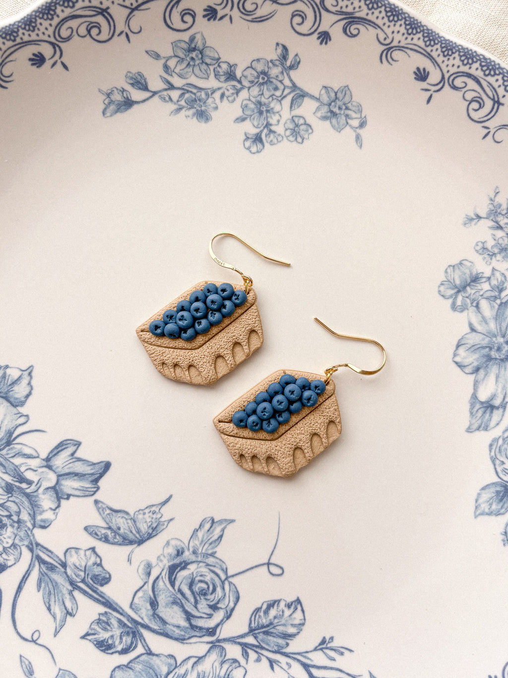 Fruit Container Dangle Earrings