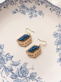Fruit Container Dangle Earrings